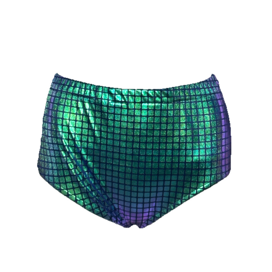 Blue Nightclub Metallic shorts