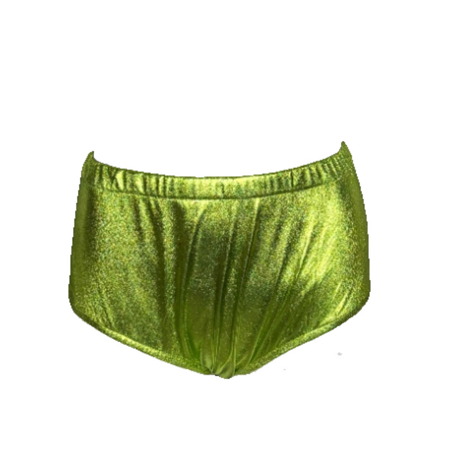 Metallic Green shorts