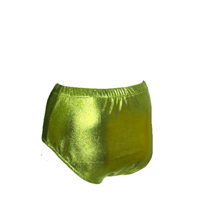 Metallic Green shorts