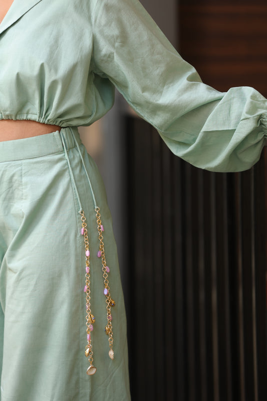 Spring Hue Mint Green Co-Ord Set