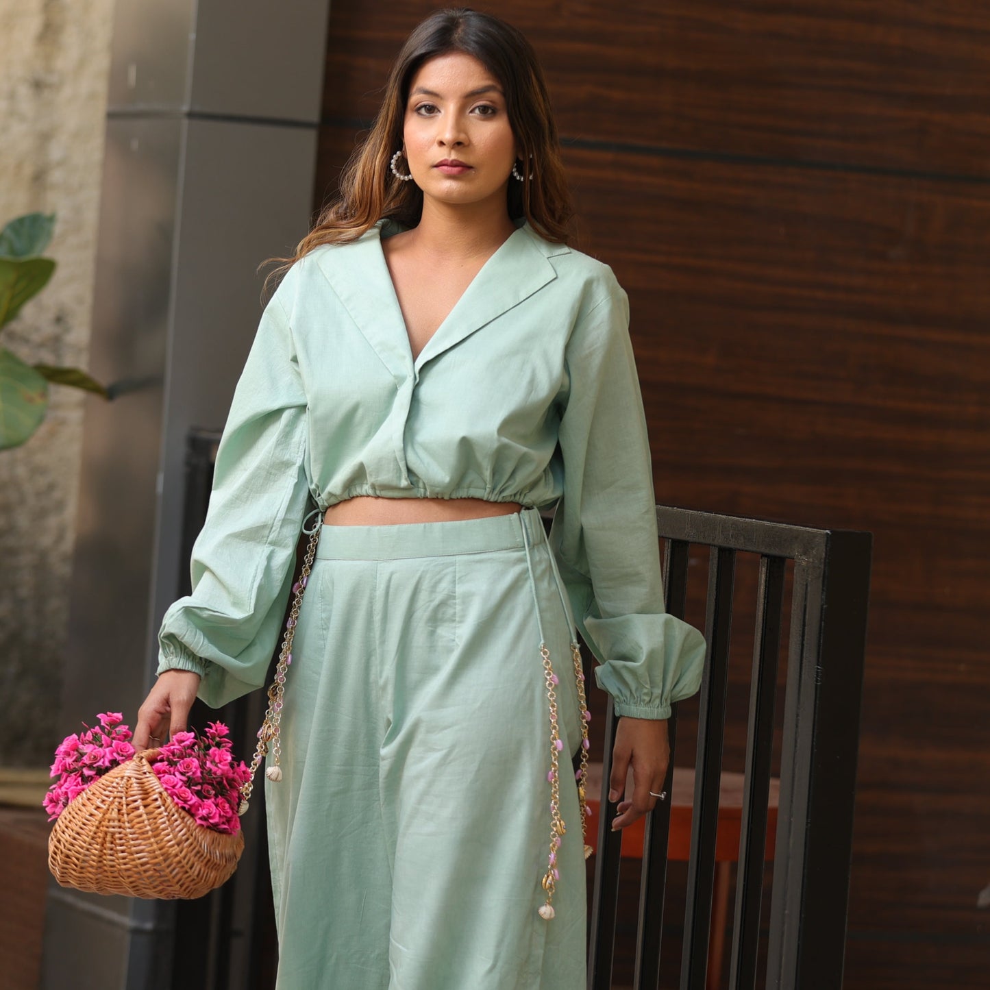 Spring Hue Mint Green Co-Ord Set